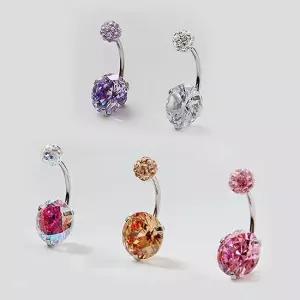 1+1) 써지컬 피어싱 배꼽찌 잇쉬 볼 5종 택1 써지컬 피어싱 써지컬피어싱 큐빅귀걸이