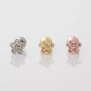 1+1) 써지컬 피어싱 카모마일 3종 택1 써지컬 피어싱 써지컬피어싱 큐빅귀걸이