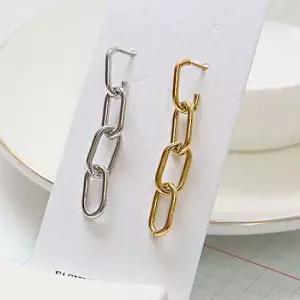 1+1) 써지컬 피어싱 체인 드롭 2종 택1 써지컬 피어싱 써지컬피어싱 큐빅귀걸이