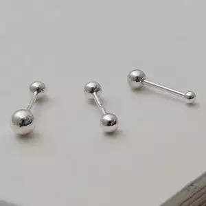 1+1) 써지컬 피어싱 실버볼 6종 택1 써지컬 피어싱 써지컬피어싱 큐빅귀걸이 피어싱귀걸이