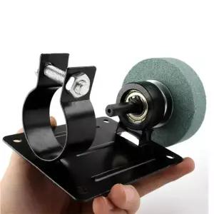 3인치그라인더날 수동 전기 드릴용 그라인더 샌더 변환 헤드 키트 연마석 휠 커터 금속 연마