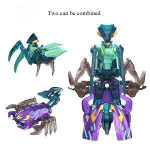시뮬레이션 곤충 변형 로봇 미니 액션 피규어 장난감 인테리어 멀티 조인트 움직일 수있는 동물