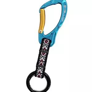 알루미늄 카라비너 아웃도어 캠핑용 휴대용 멀티 카라비너 낚시용 키링 가방 열쇠고리 원형