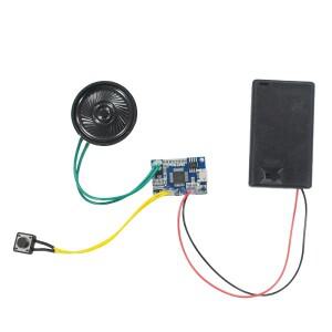 박제 동물용 원 버튼 트리거 사운드 모듈 장난감용 녹음 가능 MP3 음성