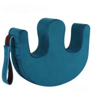 편리한 노인 보조 기저귀 교체 시트 블루 방수 PU 40 x 6cm