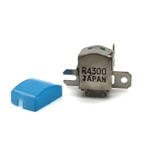 1Pcs 의  R4300 듀얼 트랙 내마모성 마그네틱 헤드 레코더 고급 오디오 테이프 데크 수리 부품 액세서리