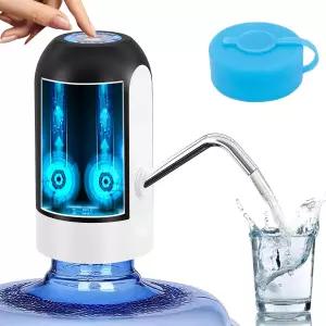 5갤런 병용 마이비전 워터 디스펜서 휴대용 USB 충전 전기 펌프 가정용 식수 탱크 주방 거실 사무실 캠핑