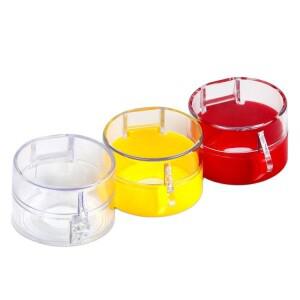 비상 정지 버튼 보호 커버 클램셸 서클 크고 미니 소형 소형 주괴 충돌 방지 링 시트 방수