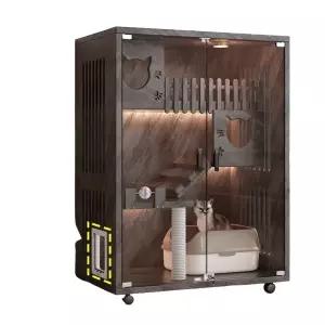 원목 고양이 숨숨집 베드 강아지집 반려동물 이층침대