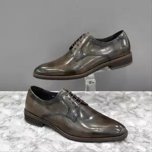 [모다아울렛][탠디]남성 음각체크 정장 구두 Y3HF18FT080 C-1077 4SD JJ_JJ