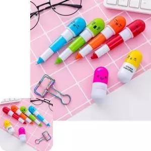 파인테라 팬시 깜찍표정캡슐볼펜40p세트홍보판촉물디자인 아이디어