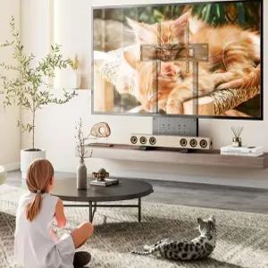 티비거치대 높이조절 삼성 LG 호환 tv스탠드 다이 받침대 브라켓 55-86인치