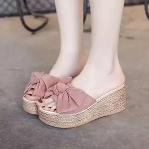 MG_왕리본 598KTO98 통굽 슬리퍼