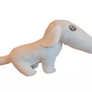 긴 코 강아지 봉제인형 쿠션 그레이하운드 캐릭터 애니메이션 인형쿠션 부드러운 홈데코 장식용 방석