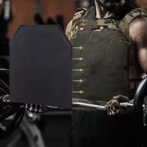 호환  탄도 플레이트 방검 복합 플레이트 보드 IIIA 레벨 에어소프트 조끼 야외 사냥 페인트볼 전쟁 게임