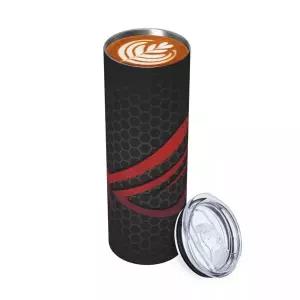 호환  아수스 로그 퓨처 헥사곤 스테인리스 스틸 텀블러 진공 단열 머그컵 보온 보냉 컵 빨대 포함 뚜껑 20