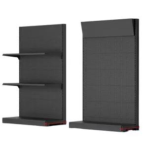 검정색 매쉬망 선반 바퀴달린 천공 보드 스텐타공판