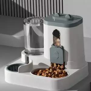 반려동물 물그릇 고양이 강아지 밥그릇 반려동물 식기 사료 급수기 급식기 반자동 급식 용품 물통 자동