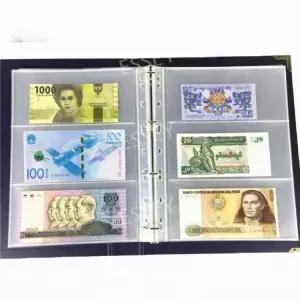지폐앨범 제킷 지폐 보호 기념 600장 보호커버 수집 책