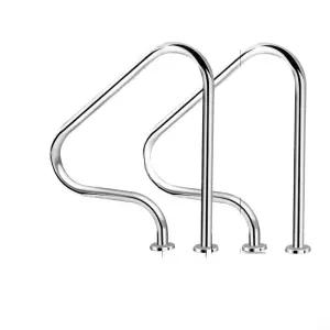 수영장 계단 스테인레스 간이 풀장 안전바 야외 수영장용