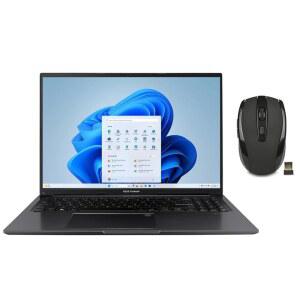 ASUS 비보북 16인치 WUXGA 1920 x 1200 노트북 | 인텔 코어 i7-1355U 아이리스 X 그래픽 블랙 백라이트 16GB RAM 512GB SSD 윈도우 11 홈 무선 마우스 번들