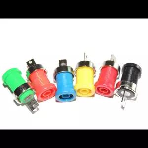 호환  100pcs 4mm 보호 플에 대 한 높은 품질 바인딩 포스트 바나나 잭