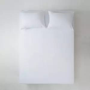 S매트리스커버 화이트 홑겹 밴딩 세이브 스테디 싱글 매트리스 커버 무봉제매트리스커버