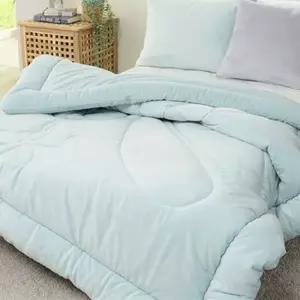 이불세트 플라잉퀼팅극세사 차렵이불패드세트 SS 민트 싱글이불세트