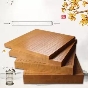 비자나무 원목 바둑판 선물용 오목판 어르신 대나무