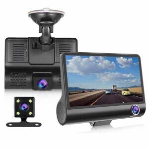 블랙박스 고화질 비전 차량 내외부 트리플 카메라 DASH CAM 크로스보더 DVR 차량용