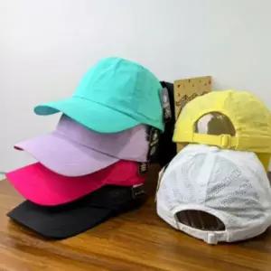 워터밤 물놀이 커플 야구 메쉬 무지 방수 볼캡 모자