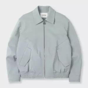 [롯데백화점]본 남성 봄/가을 글로시 크리즈 레더 데일리 자켓 민트 그린 BN4SMD400MI