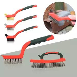 와이어 브러시 곡선 용접용 청소용 디스케일 제거 페인트