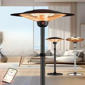 야외용 히터 업소용 난로 전기 공업용 캠핑 우산형 대형