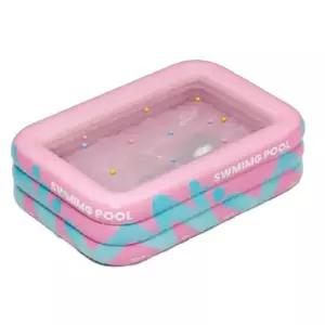 대형 미끄럼틀 수영장 물놀이 풀장 슬라이드 야외 에어 접이식 펜션