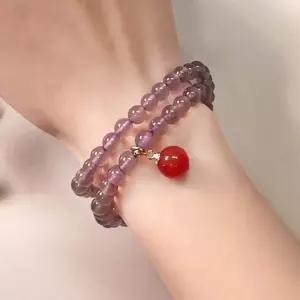 [실버문]천연 연자마노 복과 행운팔찌H17 행운팔찌 소원팔찌_