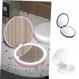 LED거울 bns LED 조명 휴대용 거울 1개(색상 택1)