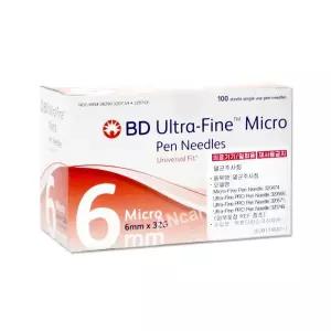 BD 펜니들 울트라파인 마이크로 100입 1박스 (6mm)