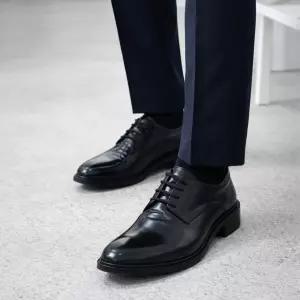 [모다아울렛][에스콰이아]남성 광폭 쿠션 키높이 구두 PFDSHD3O7BK HFHP1A GN_GN