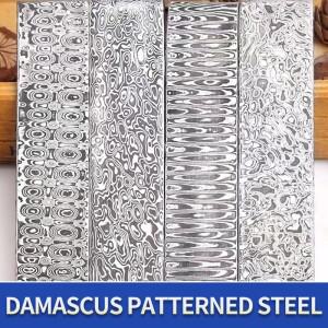 코어 VG10 HRC60 두께 26mm의 다마스커스 패턴 바 빌렛