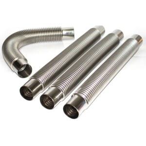 배기 덕트 배기관 통 알루미늄 스텐자바라연통 호일 연도 연통 테이프 관 스텐 가스 1 자바라 골판지 후드 한 1m