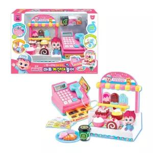 역활놀이완구 베베핀 마트 계산대/베베핀장난감 마트놀이 소꿉놀이 가게놀이