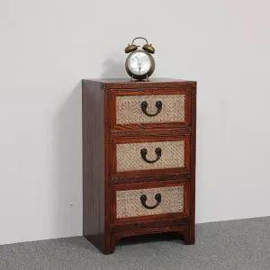 죽 큰서랍 3CD장