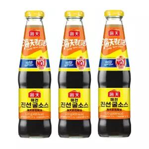 해천 진선 굴소스 520g x 3개