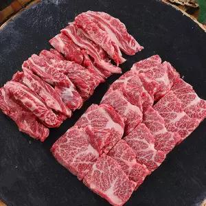 국내산 한우 1+ 꽃갈비살 200g 2팩