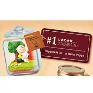 리멘트 스누피 행복한 해피니스 세트 6종 테라리움