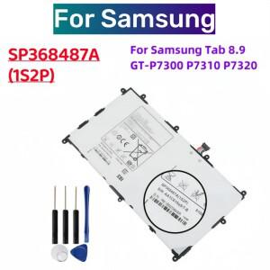 SP368487A (1S2P) 6100mAh 태블릿 배터리 삼성 호환 갤럭시 호환 탭 8.9 GT-P7300 P7310 교체용 +도구