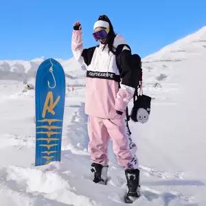 스노우보드복 일체형스키복 방풍 여성용 방수 야외 보온 점프수트