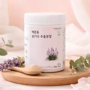웰러스 국내산 맥문동 추출분말 가루 200g, 1통