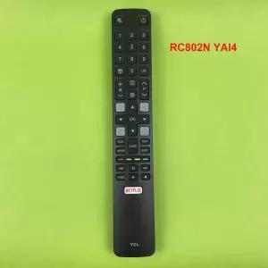 호환 Original RC802N YAI1 RC802N YAI4 For TCL Smart TV Remote Control 49C2US 65C2US 75C2US 43P20US 5